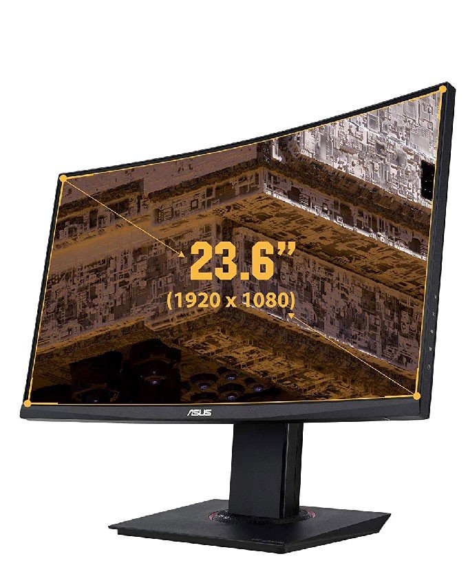 MONITEUR ASUS 23,6″ TUF GAMING CURVED (VG24VQ) MONITEUR ASUS 23,6" TUF GAMING CURVED (VG24VQ)