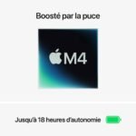 Apple MacBook Air M4 15 pouces (2025) Bleu ciel 16Go/512 Go (MC7C4FN/A) – Image 5