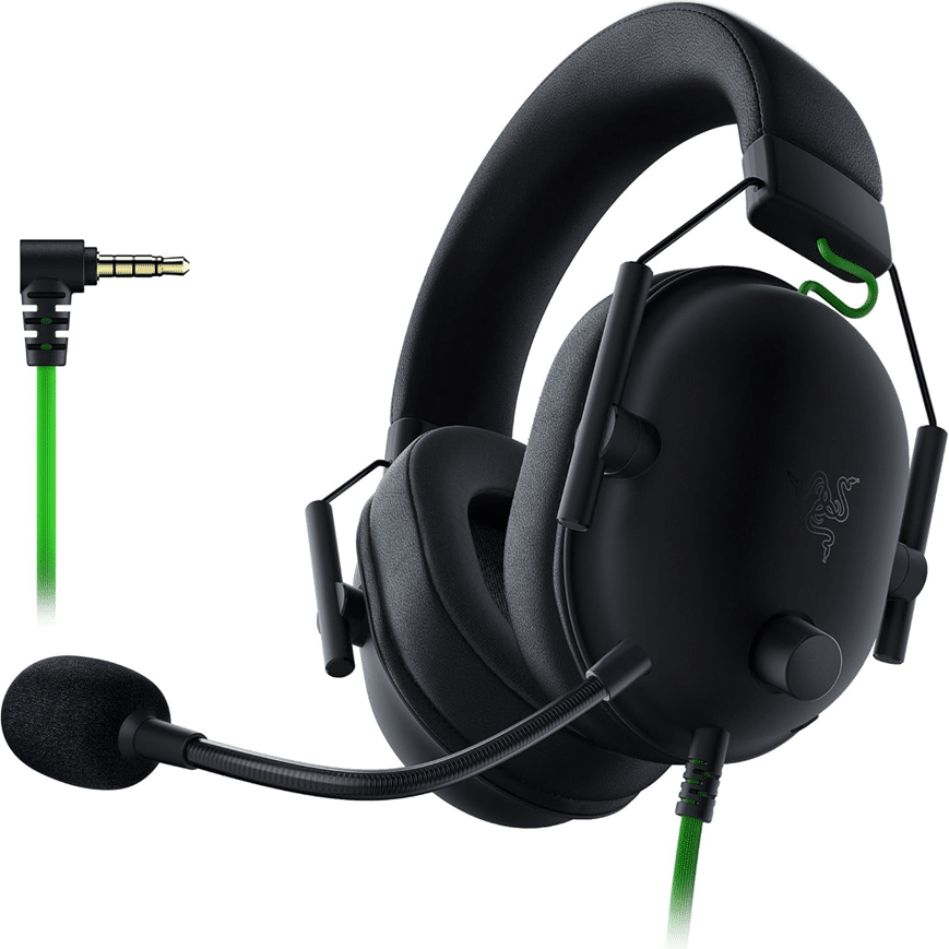 RAZER CASQUE BLACKSHARK V2 X REF (1) Casque avec fil gamer Razer Blackshark V2 X – Noir (8886419378396)(RZ04-03240100-R3M1) – Image 1