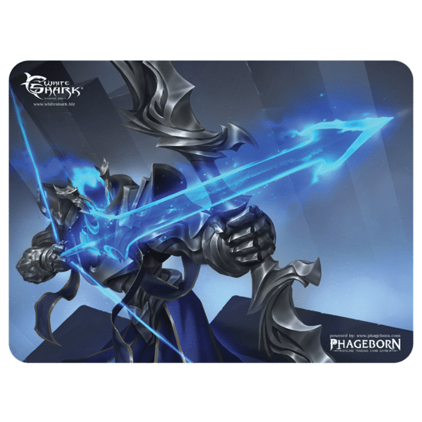 TAPIS DE SOURIS GAMER MP-1894 IMAGE (1) TAPIS DE SOURIS GAMER WHITE SHARK MP-ARCANE 400X300MM (MP-1894) – Image 1