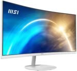 MSI Pro MP341CQW écran plat de PC 86,4 cm (34″) 3440 x 1440 pixels UltraWide Quad HD Blanc – Image 2