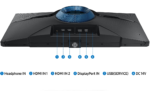 Écran Gaming 25″ Full HD Samsung Odyssey G4 (LS25BG400EUXEN) – Image 3