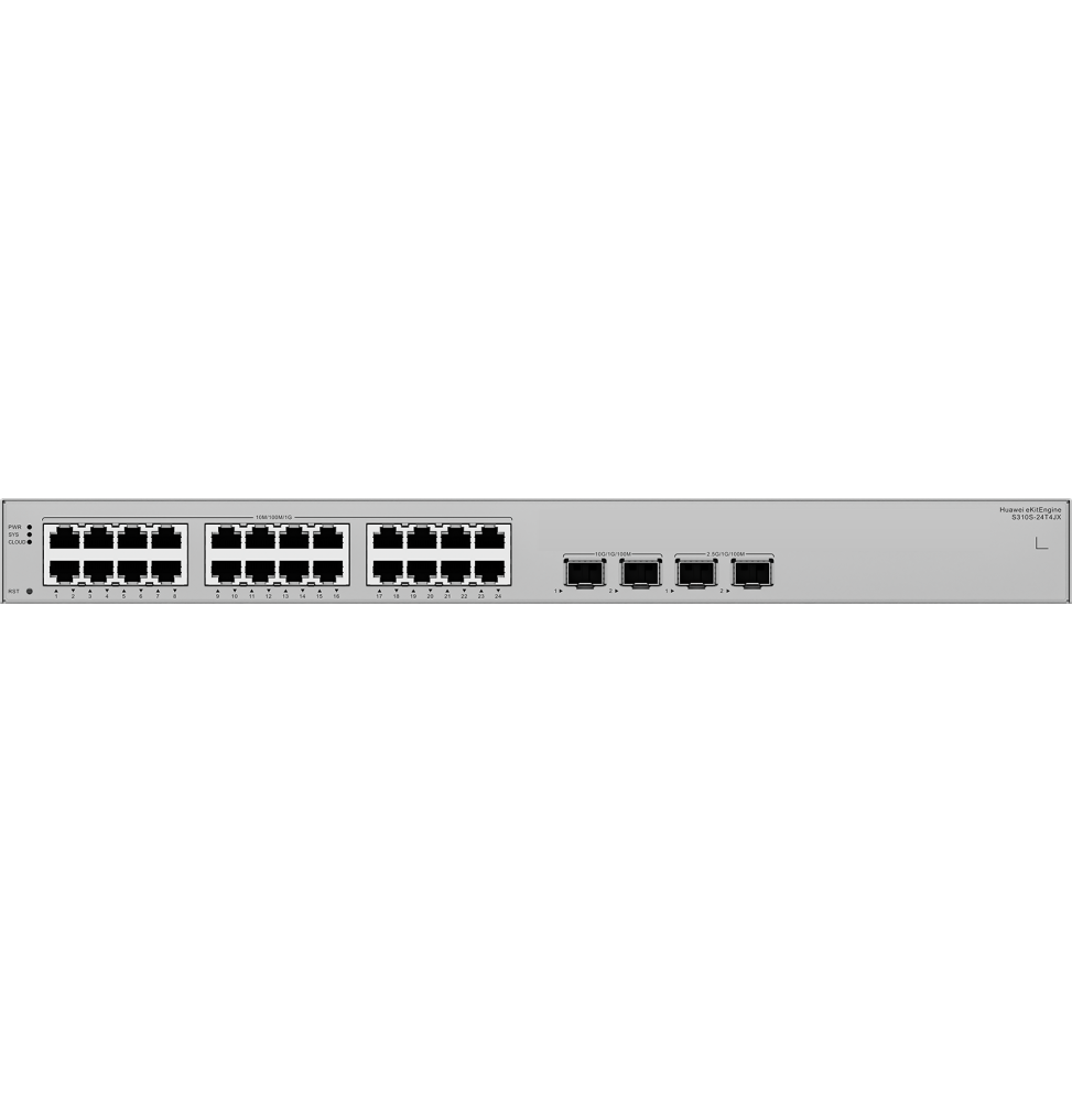 switch-huawei-ekitengine-s310s-24t4jx-24-ports-98012508 Switch Huawei eKitEngine S310S-24T4JX 24 Ports (98012508) – Image 1