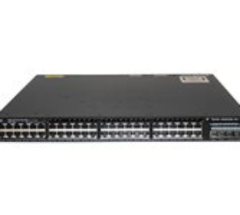 Cisco Catalyst 3650-48FS-L – Commutateur – Géré – 48 x 10/100/1000 (PoE+) + 4 x SFP – de bureau, Montable sur rack – PoE+ (775 W)