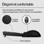 Clavier Souris Sans Fil HP 650 Blanc (4R016AA) – Image 4