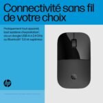 Souris HP double mode Z3700 – Noir (758A8AA) – Image 8