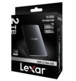 Disque dur externe LEXAR Portable 2TB SSD USB 3.2 (LSL500X002T-RNBNG) - Image 3