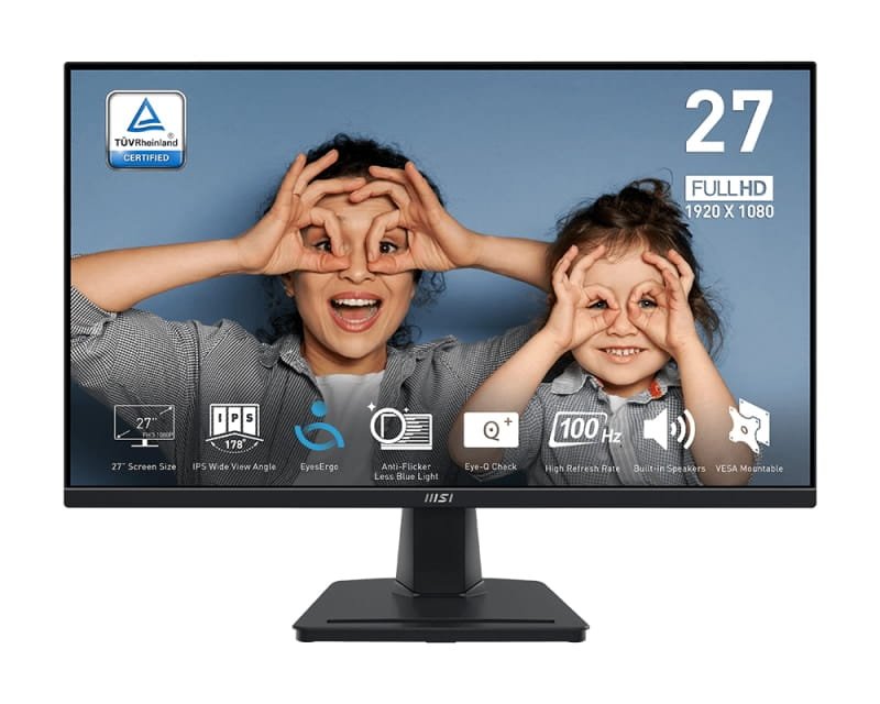46f7997f8a450cd2f853c1cd6148906a410229c4.jpg Ecran Moniteur 27″ Full HD MSI Pro MP275 (9S6-3PC3CM-002) - Image 1