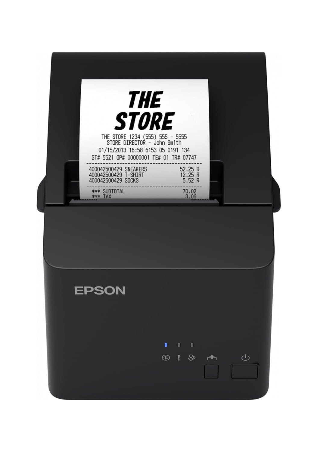 4933-116-IMPRIMANTE-DE-TICKETS-EPSON-TM-T20X-POS-C31CH26051.jpg Imprimante de tickets POS Epson TM-T20X (051): USB + Serial, PS, Blk, UK (C31CH26051) - Image 1