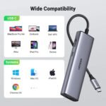 Ugreen USB-C Hub 7 en 1 avec HDMI 4K 60 Hz (90568) – Image 7