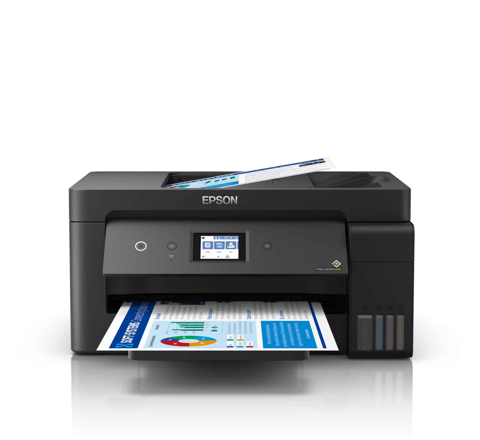 78369289_8815318444.jpg IMPRIMANTE EPSON ECOTANK ITS L14150 A3+ À RÉSERVOIRS RECHARGEABLES (C11CH96403) – Image 1
