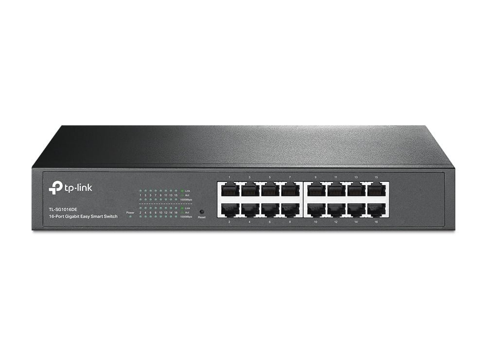 79344099_7286212483.jpg SWITCH TP-LINK EASY SMART 16 PORTS GIGABIT (TL-SG1016DE) - Image 1