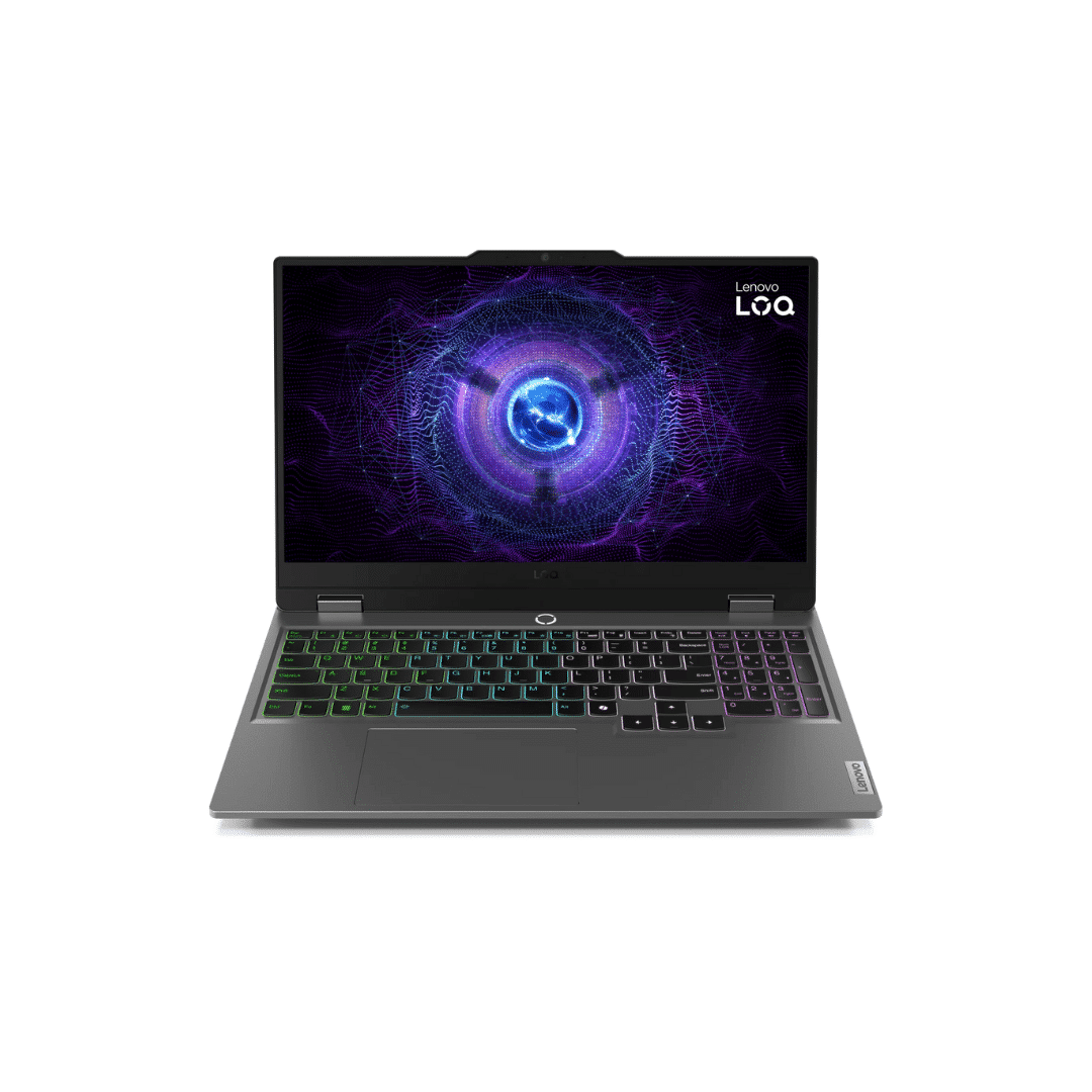 83DV00JSFE Ordinateur portable Gaming Lenovo LOQ 15IRX9 I7-13650HX 16 GO 512 GO SSD (83DV00JSFE) – Image 1
