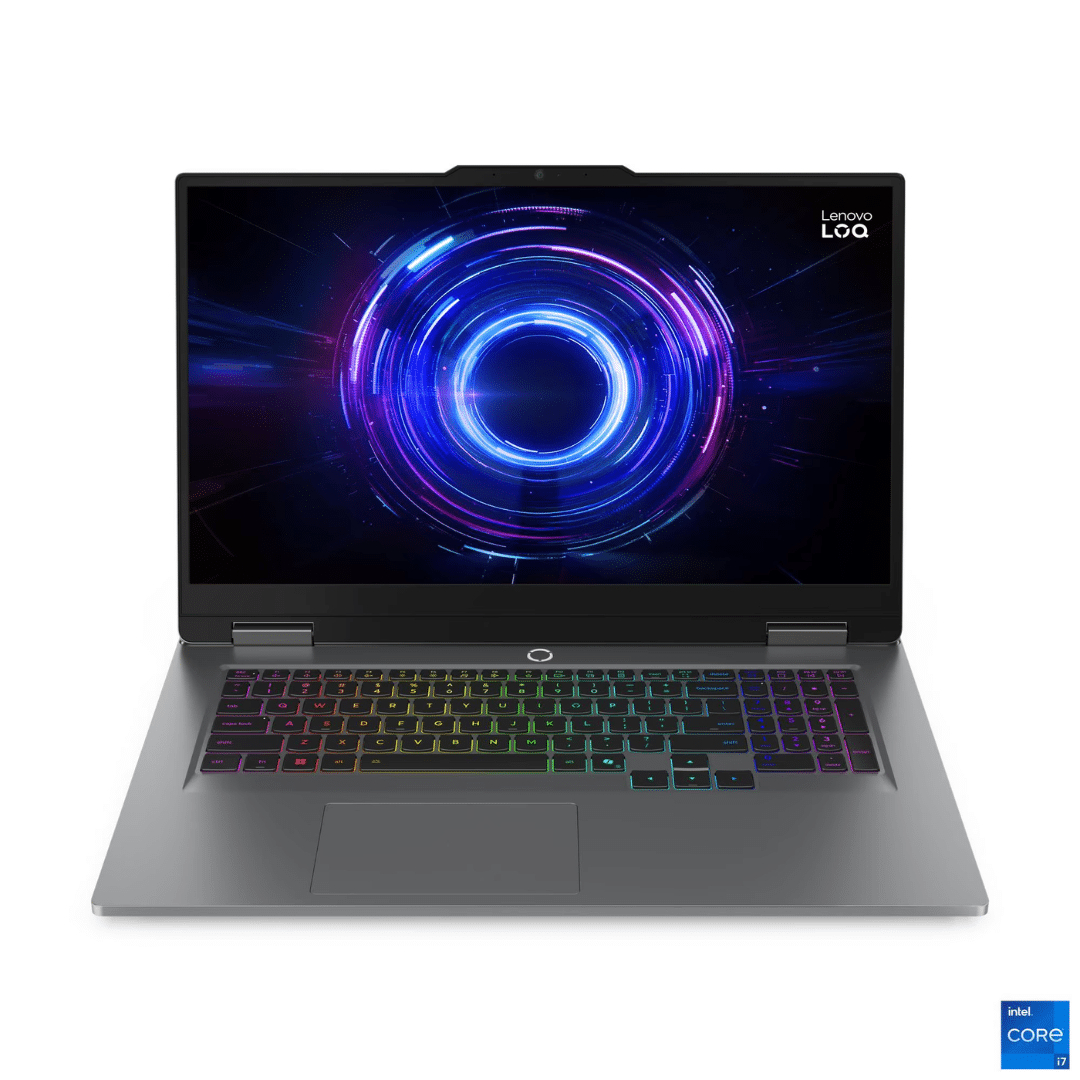 83JH002QFE Ordinateur Portable LENOVO LOQ 17IRX10 I7-13650HX 24GB 512GB Win 11 (83JH002QFE) – Image 1