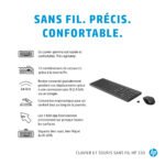 COMBINAISON SOURIS ET CLAVIER SANS FIL HP 330 (2V9E6AA) – Image 7