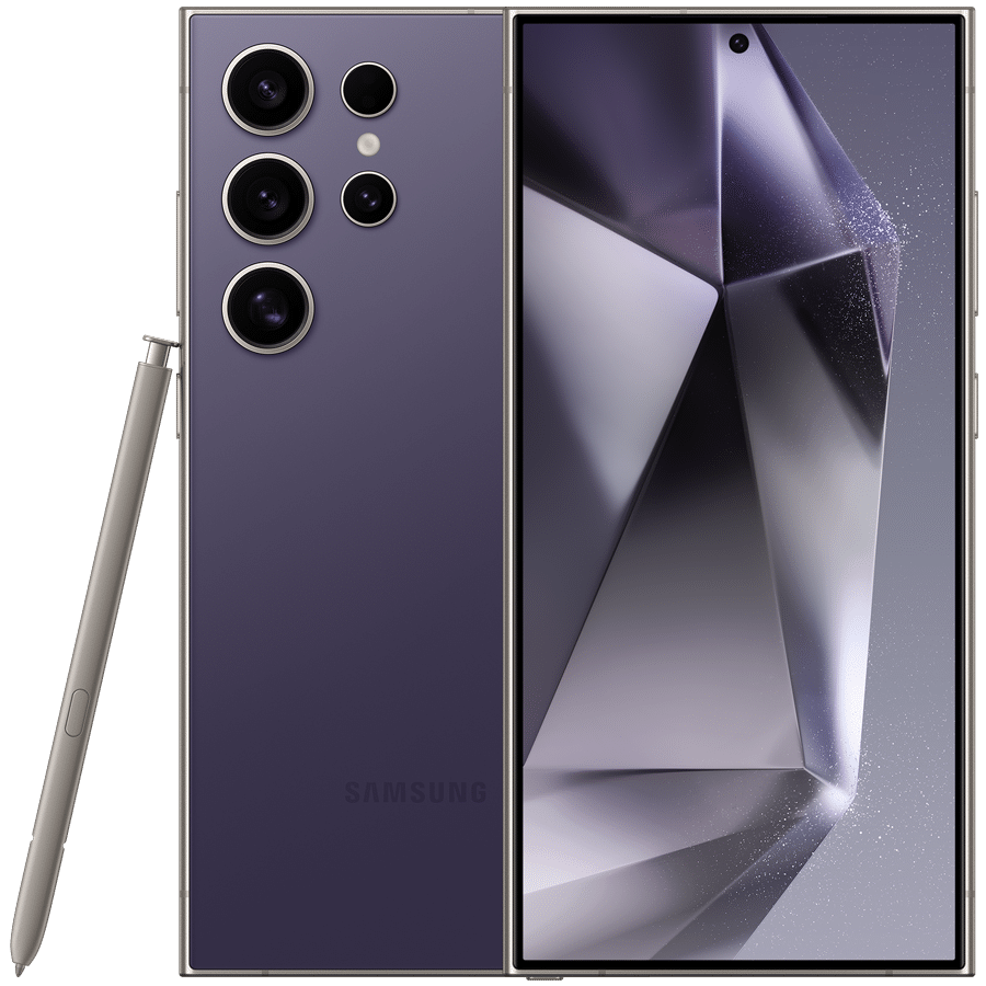 8ca4ef23-faee-486f-ae87-93c2e064e066.png Smartphone Samsung Galaxy S24 Ultra – Titanium Violet (SM-S928BZVCMWD) - Image 1