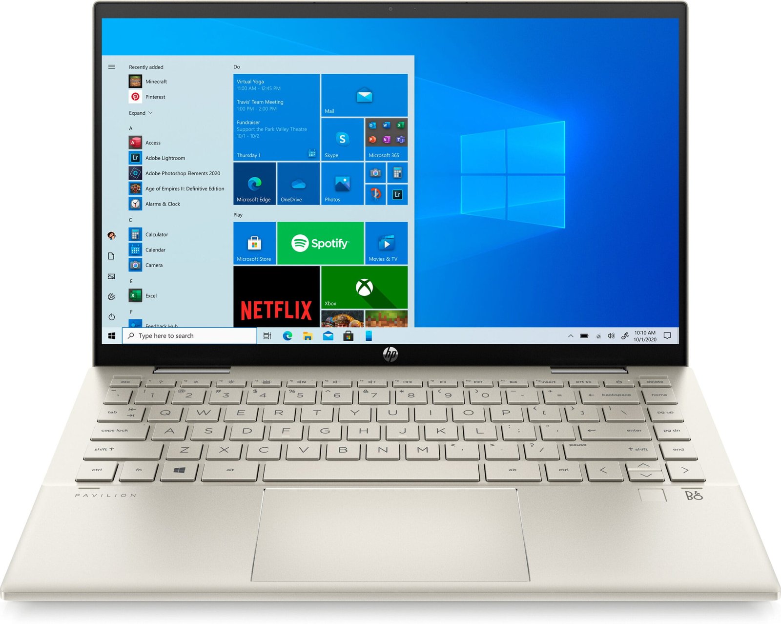 96082097_2219570974-scaled-1.jpg ORDINATEUR PORTABLE HP PAVILION x360 CONVERTIBLE 14-dy0001nk (464G2EA) - Image 1