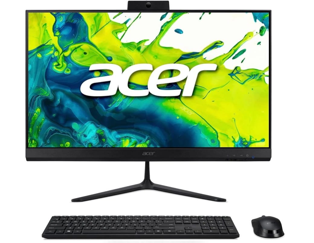 Acer-AIO-Aspire-C24-2G.jpg Ordinateur de Bureau Acer AIO Aspire C24-2G 24P Core 5 (DQ.BRREF.003) - Image 1