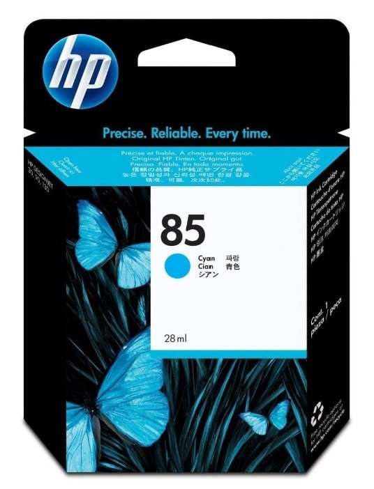 C9425A.jpg Cartouche d’encre HP 85 Cyan (C9425A) - Image 1
