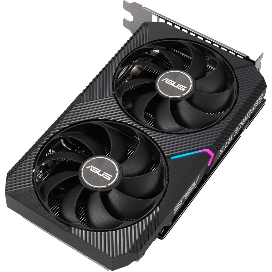 CARTE GRAPHIQUE DUAL GEFORCE RTX 3060 V3 OC (6) Carte graphique ASUS GeForce RTX 3060 – DUAL (90YV0GB2-M0NA10) – Image 1