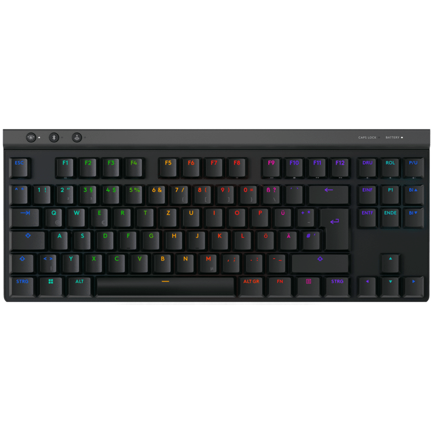 Clavier gaming sans fil Logitech G515 IMAGE (1) Logitech G G515 TKL Lightspeed Noir Clavier Sans Fil gamer Bluetooth RGB -Tactile Version (920-012546) – Image 1