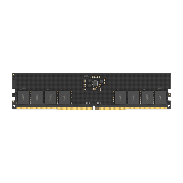 DDR5_UDIMM_Photo1-1.png Barrette mémoire RAM Lexar – 8GB DDR4 3200 MHz – UDDIM (LD4AU008GB3200GSS) - Image 1