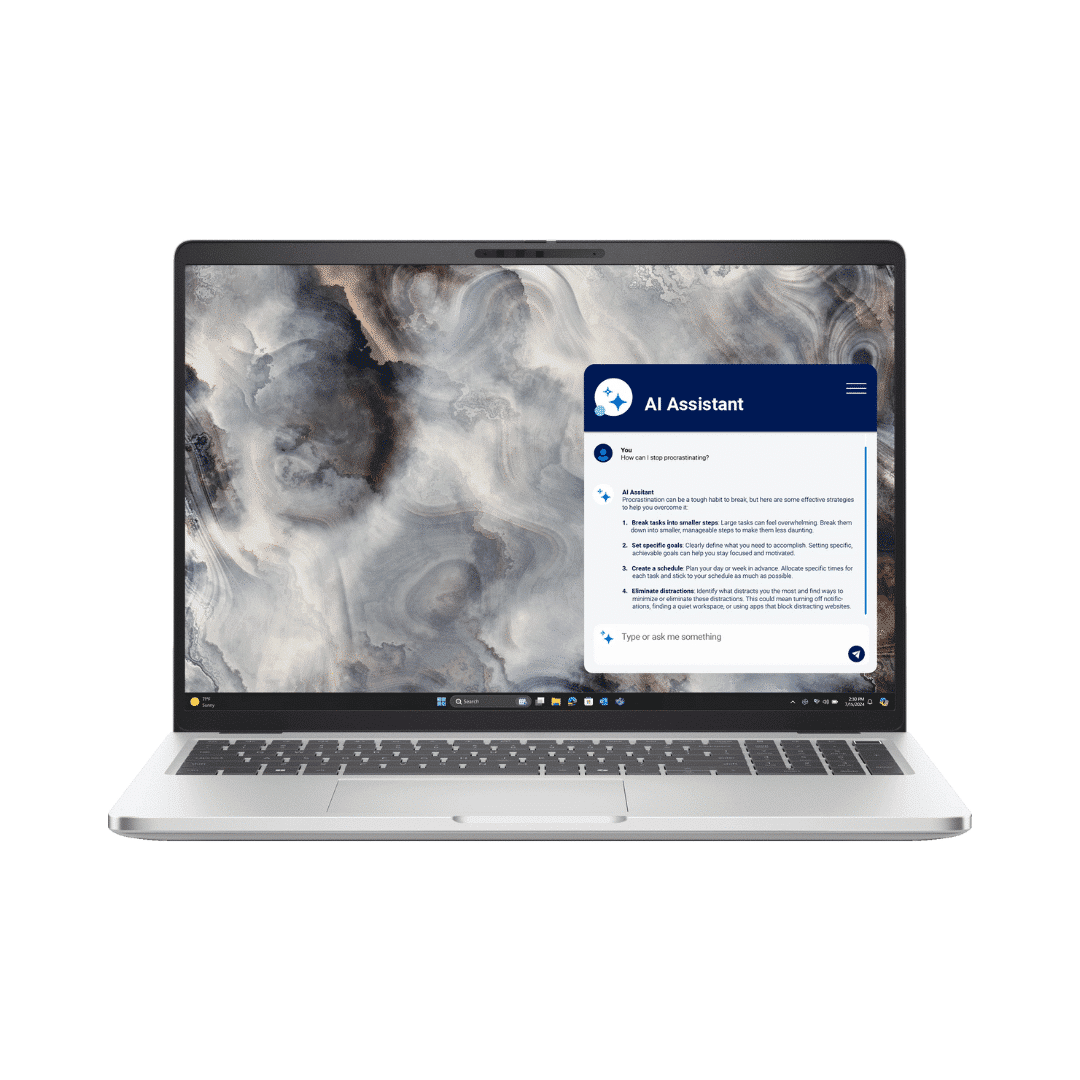 DP16P-U7-W Ordinateur portable Dell Pro 16 Plus PB16250 Ultra 7-255U 16GO DDR5-5600 512GO SSD (DP16P-U7-W) – Image 1
