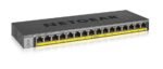 Switch NETGEAR 16 ports PoE+ 10/100/1000 Mbps (GS116LP-100EUS)