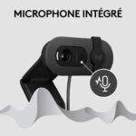 Logitech BRIO 100 Web Cam – Graphite (960-001585) – Image 2