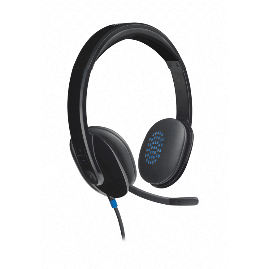 LOGITECH-H540-USB-HEADSET-1.png Casque Logitech H540 avec microphone anti-parasite – USB (981-000480) - Image 1