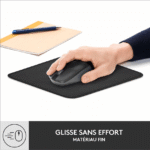 Tapis de souris Logitech Série Studio – Graphite (956-000049) – Image 2