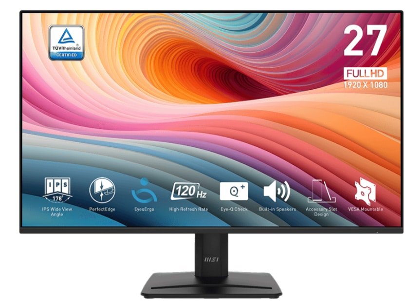 MSI_9S6-3PD7CT-01 Écran MSI PRO MP252L – 24,5″, 100 Hz (MSI_9S6-3PD7CT-01) – Image 1