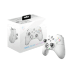 MSI Manette FORCE GC300 sans fil ergonomique avec Bluetooth – Blanc (MSI_S10-43G0230-EC4) (S10-43G0230-EC4)