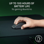 Souris Gaming Deathadder v3 Hyperspeed – Noire (8886419334552) – Image 3