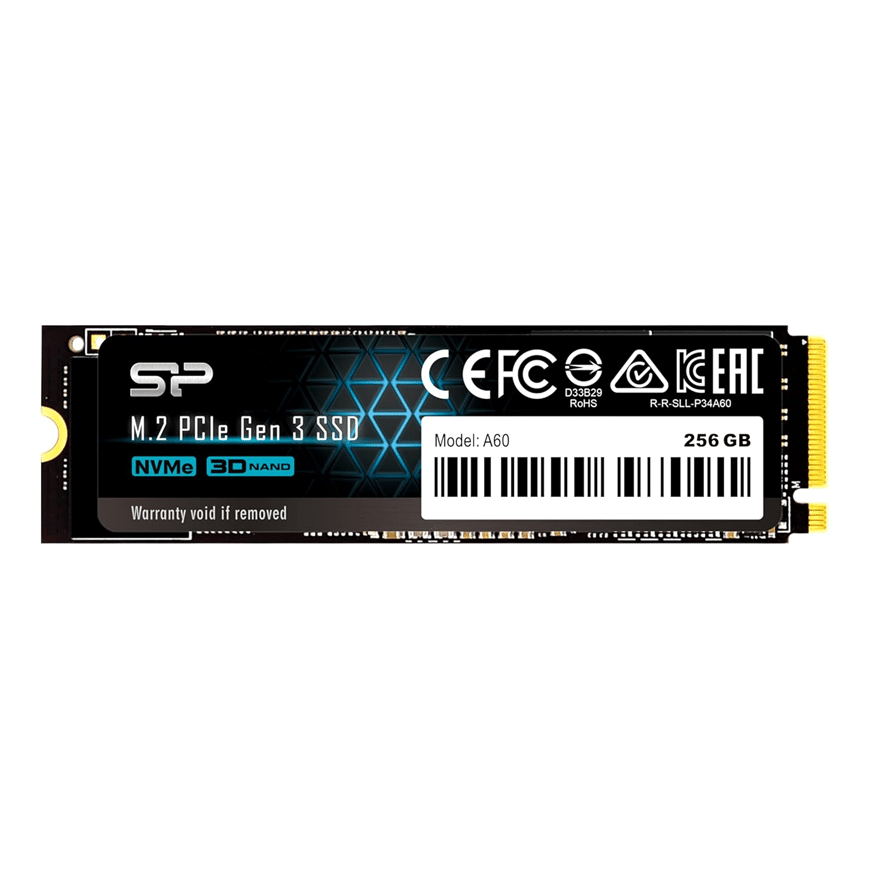 SILICON-POWER-SSD-256-M.2-NVME-1.png Disque dur Silicon Power 256 Go SSD M2 NVME (SP256GBP34A60M28) - Image 1