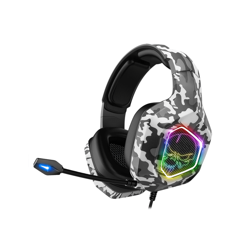 SPIRIT CASQUE CROSSPLAY ELITEZ H50 ARTIC MIC EH50WT (1) Casque avce fil Spirit of Gamer Elite-H50 – Artic Edition – RGB (SPIRITCASQH50) – Image 1