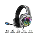 Casque avce fil Spirit of Gamer Elite-H50 – Artic Edition – RGB (SPIRITCASQH50) – Image 2