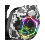 Casque avce fil Spirit of Gamer Elite-H50 – Artic Edition – RGB (SPIRITCASQH50) – Image 3
