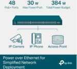 JetStream 52-Port Gigabit L2+ Managed Switch with 48-Port PoE+ (Newer Version Available: SG3452P ) – Image 4