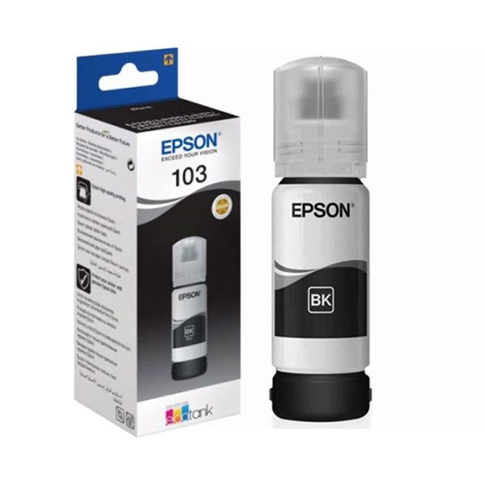 c13t00s14a-0001_1 Epson 103 Noir – Bouteille d’encre Epson EcoTank d’origine (C13T00S14A) – Image 1