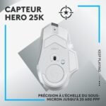 Souris Gamer Sans Fil Logitech G502 X lightspeed – Blanc (910-006190) – Image 3