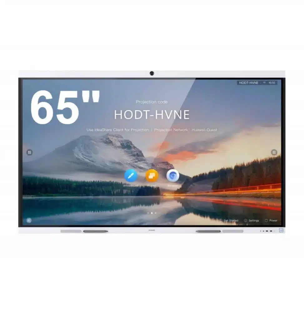 ecran-tactile-daffichage-interactif-huawei-ideahub-b3-65-uhd-4k-55150937.webp Écran tactile d’affichage interactif Huawei IdeaHub B3 65″ UHD 4K (55150937) - Image 1