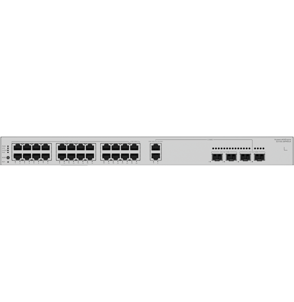 switch-huawei-ekitengine-s310s-26pn4jx-24-ports-98012527 Switch Huawei eKitEngine S310S-26PN4JX 24 Ports (98012527) – Image 1