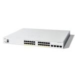 Switch Cisco Catalyst 1300 24 ports Gigabit Ethernet Full PoE, 4 x Gigabit / SFP – Réf. C1300-24FP-4G