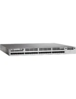 Switch Cisco Catalyst 3850 24 ports SFP+ 10 Gigabit Fibre, Layer 3 IP Base, Double Alimentation – Réf. WS-C3850-24XS-S