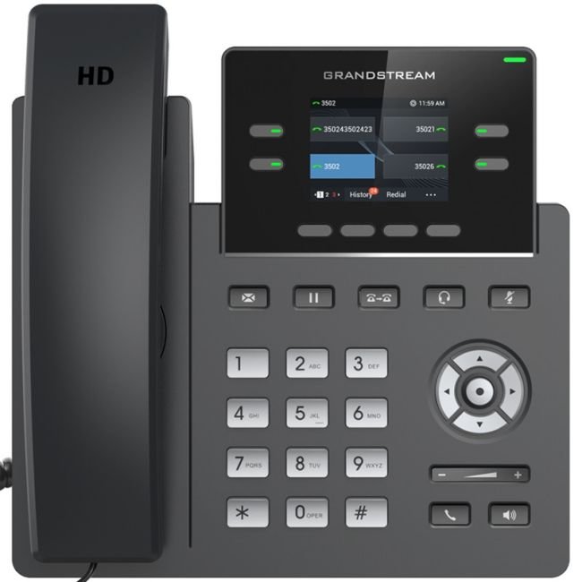 grandstream-grp2612g Grandstream GRP2612G Téléphone IP – Image 1